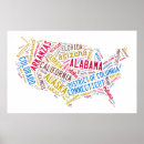 Search for usa map posters Idaho