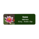 Search for beautiful blooms return address labels Feminine