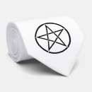 Search for wicca ties Pentagram