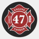 Search for maltese cross stickers Fireman