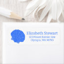 Search for sea shells return address labels Elegant