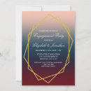 Search for navy blue blush engagement party invitations Fall