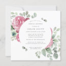 Search for square bridal shower invitations Rustic