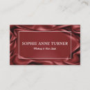 Search for velvet business cards Make up artist