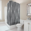 Search for sequin shower curtains Silver