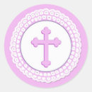 Search for pink communion stickers Baby