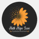 Search for blood cancer stickers Orange