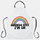 Search for pride rainbow aprons Bisexual
