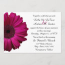 Search for pink gerbera daisy invitations Floral