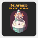 Search for evil clown stickers Horror