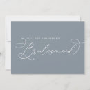 Search for dusty blue bridesmaid cards Bridal party
