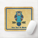 Search for owl art mousepads Brown