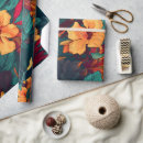 Search for hibiscus wrapping paper Stylish