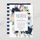 Search for floral nautical bridal shower invitations Beach