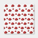 Search for red floral pattern magnets Nature