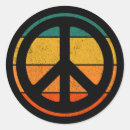 Search for peace love music stickers 70s