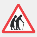 Search for funny old people stickers Humour