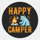 Search for happy bear stickers Camping