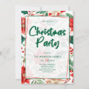 Search for pattern christmas invitations Botanical