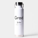 Search for graduation water bottles Class of 20xx