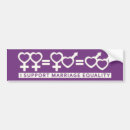 Search for gender equality bumper stickers Lesbian