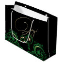 Search for green gold gift bags Contemporary