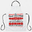 Search for special for mum aprons Autism