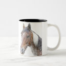 Search for horse head mugs White