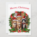 Search for funny cat christmas cards Kittens