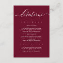 Search for direction wedding enclosure cards Reception