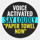 Search for paper towel stickers Dispenser