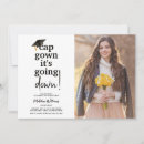 Search for funny graduation invitations Black and white