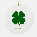 Search for clover christmas tree decorations Green