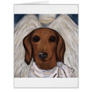 Search for dachshund angel postcards Doxie