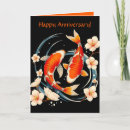 Search for koi fish cards Illustration