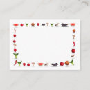 Search for diet business cards Chef