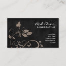 Search for suede business cards Leaves