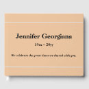 Search for funeral guest books Memories