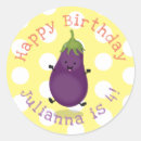 Search for eggplant stickers Cute