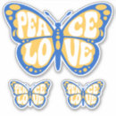 Search for love earth stickers Peace on earth