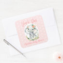 Search for elephant thank you stickers 1st birthday