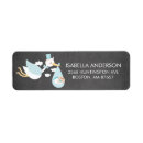 Search for stork return address labels Modern