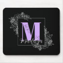 Search for initial m mousepads Girly