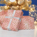 Search for gold polka dot wrapping paper Pink
