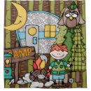 Search for camping shower curtains Campfire