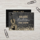 Search for violin business cards Music lessons