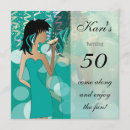 Search for holiday 50th birthday invitations For her