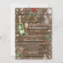 Search for mistletoe invitations Rustic