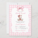 Search for sweet baby girl shower invitations Bear