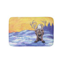 Search for reindeer bath mats Animals